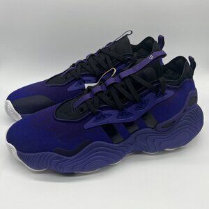 Adidas SM Trae Young 3 Purple/Black - ID5931 Basketball Shoes - Men's Size 10